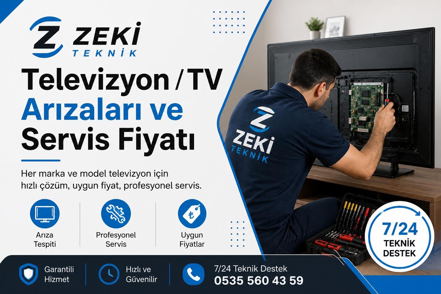Televizyon Yerinde Servis Ücreti